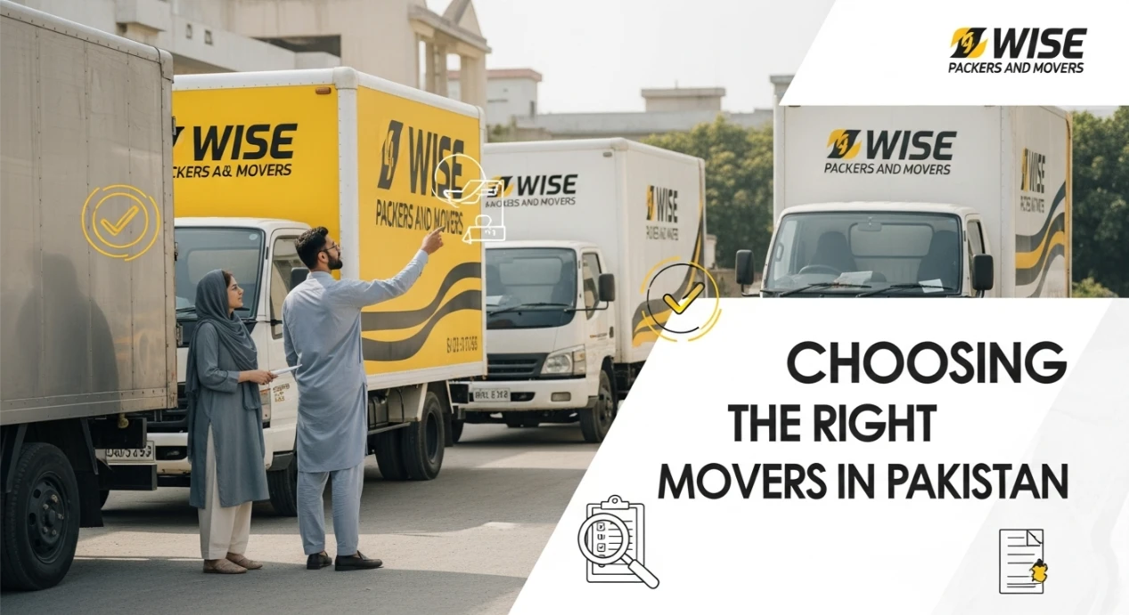 You are currently viewing How to Choose the Right Packers and Movers in Pakistan